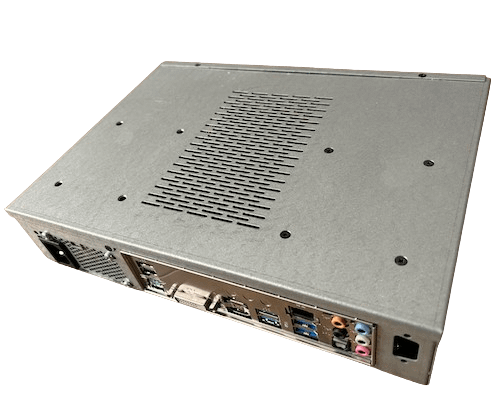 Wall mounded H-bracket industrial PC